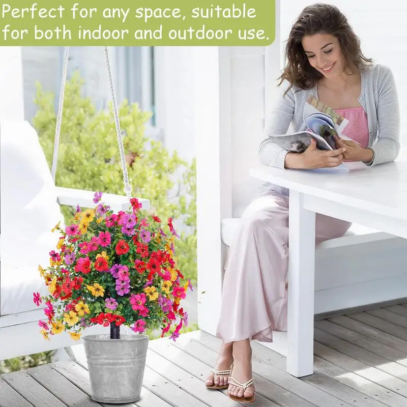 Table styling artificial flower decoration